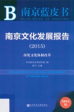南京文化发展报告 2015