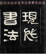 书法现代 现代书画会书法首展作品选