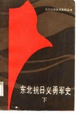 东北抗日义勇军史 下