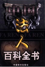 中国法人百科全书 6卷