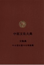 中原文化大典 文物典 中小型石窟与石刻造像