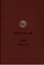 中原文化大典 文物典 青铜器 下