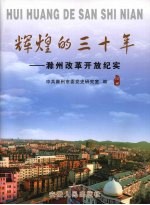 辉煌的三十年:滁州改革开放纪实