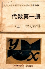 九年义务教育三年制初级中学教科书代数第1册 上 学习指导