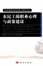 农民工的职业心理与政策建议