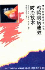 鸡鸭鹅病速效防治技术