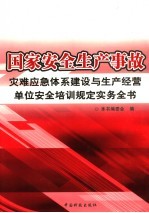 国家安全生产事故灾难应急体系建设与生产经营单位安全培训规定实务全书 第2卷