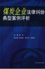 煤炭企业法律纠纷典型案例评析