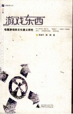 游戏东西 电脑游戏的文化意义研究