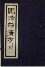 鸡峰普济方 1