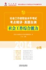 2014社会工作综合能力 中级