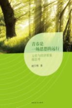 青春是一场思想的远行 文化与经济现象微思考