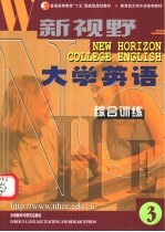 新视野大学英语 综合训练 3