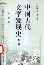 中国古代文学发展史 中 隋唐五代文学 宋代文学 辽金元文学