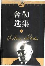 舍勒选集 上