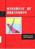 难识别及隐伏大矿、富矿资源潜力的地质评价
