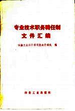 专业技术职务聘任制文件汇编