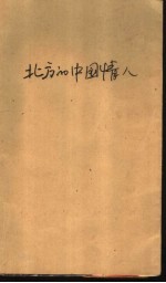 北方的中国情人