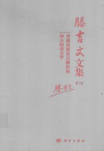 滕吉文文集 第3卷 青藏高原岩石圈结构和大陆动力学