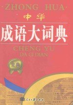 中华成语大词典 金典
