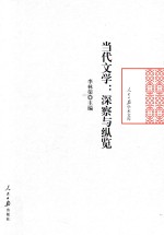 人民日报学术文库 当代文学 深察与纵览