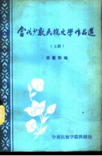 当代少数民族文学作品选 上