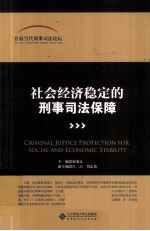 社会经济稳定的刑事司法保障