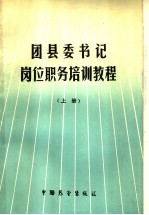 团县委书记岗位职务培训教程 上