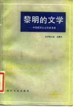 黎明的文学 中国现实主义作家茅盾