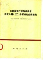 几种规则三度体磁异常垂直分量 △Z 平面理论曲线图集