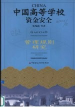 中国高等学校资金 下 中国高等学校资金安全管理规则研究
