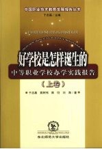 好学校是怎样诞生的 中等职业学校办学实践报告 上