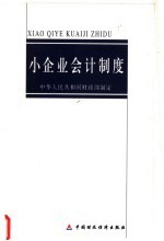 小企业会计制度