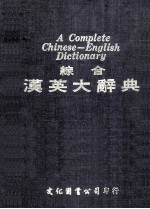 综合 汉英大辞典