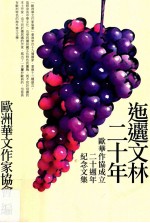迤逦文林二十年 欧华作协成立二十周年纪念文集