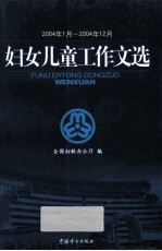 妇女儿童工作文选(2004年1月-2004年12月)