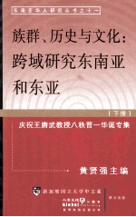 族群·历史与文化:东南亚和东亚跨域研究 下