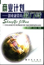 商业计划 创业融资的敲门砖