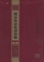 闽南涉台族谱汇编 100册