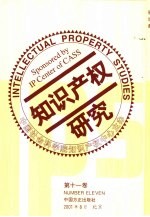 知识产权研究 第11卷 中英文本