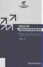 转轨时期中国政府俘获现象透视