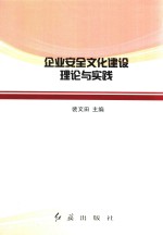 企业安全文化建设理论与实践