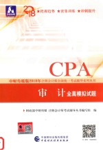 2018年审计全真模拟试题