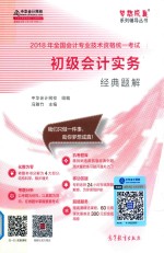 2018中华会计网校梦想成真系列 全国会计专业技术资格统一考试 初级会计实务 经典题解