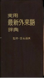 实用最新外来语辞典