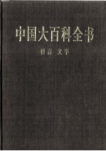 中国大百科全书 语言 文字