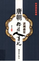 波澜盛世 唐朝那些人事儿