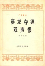 赛龙夺锦 双声恨 传统乐曲 广东音乐