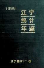江宁统计年鉴 1998