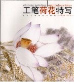 工笔荷花特写